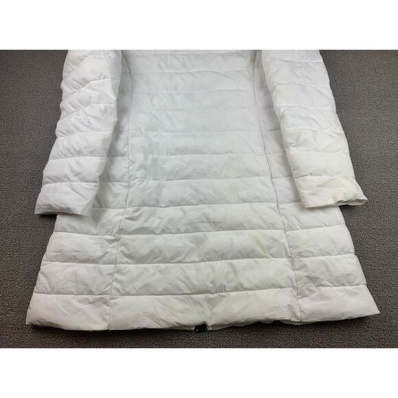 Guess Women's M White Puffer Jacket With Hood - Picture 14 of 14